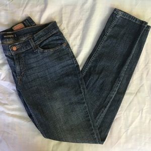 Levi Too Superlow 524 Denim Straight Leg Size 11